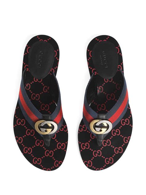 gucci flop flaps|gucci flip flops for cheap.